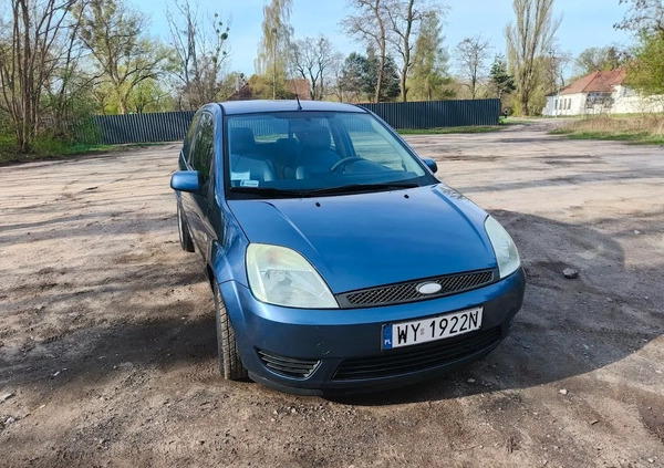 Ford Fiesta cena 6200 przebieg: 190500, rok produkcji 2005 z Warszawa małe 596